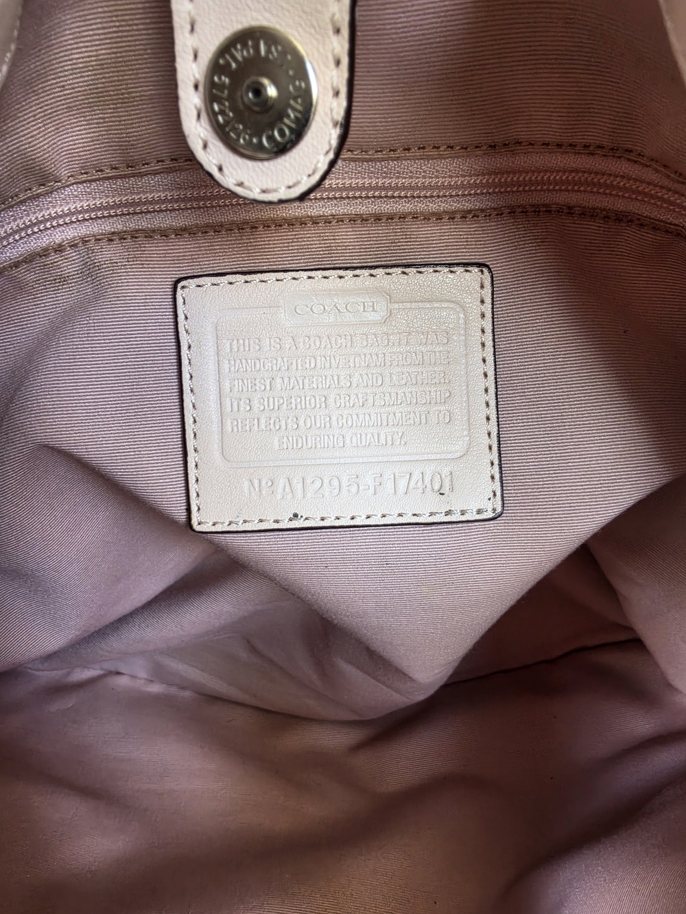 Coach Soho Signature Tote Bag - Picture 9 of 12